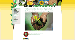 Desktop Screenshot of agro-schuth.de